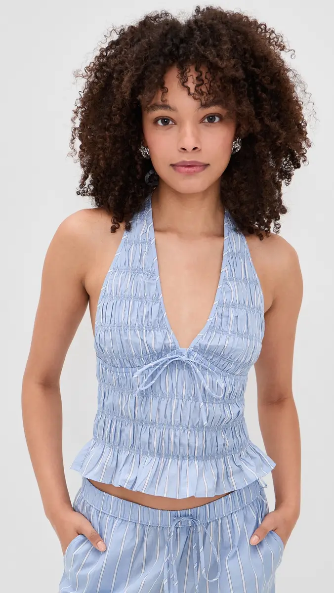 NIA Chandler Top Chambray | Thumbnail 2 NIA Chandler Top Chambray | Thumbnail 2