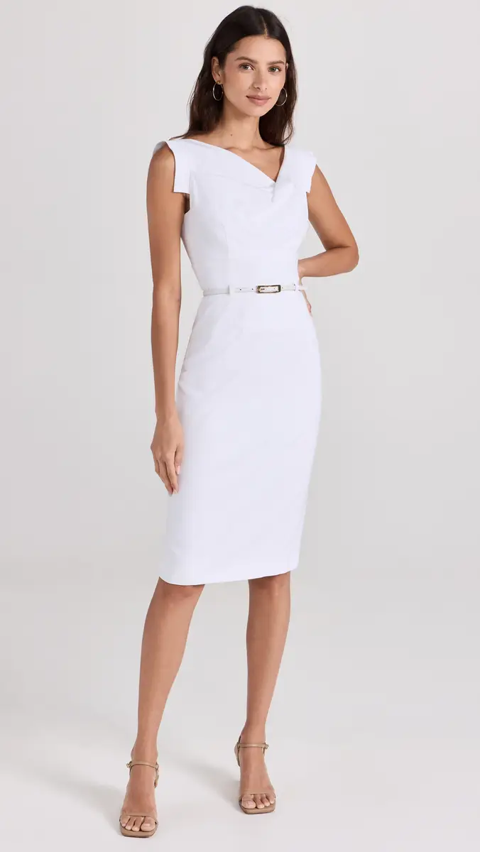BLACK HALO Jackie O Belted Dress | Thumbnail 2 BLACK HALO Jackie O Belted Dress | Thumbnail 2
