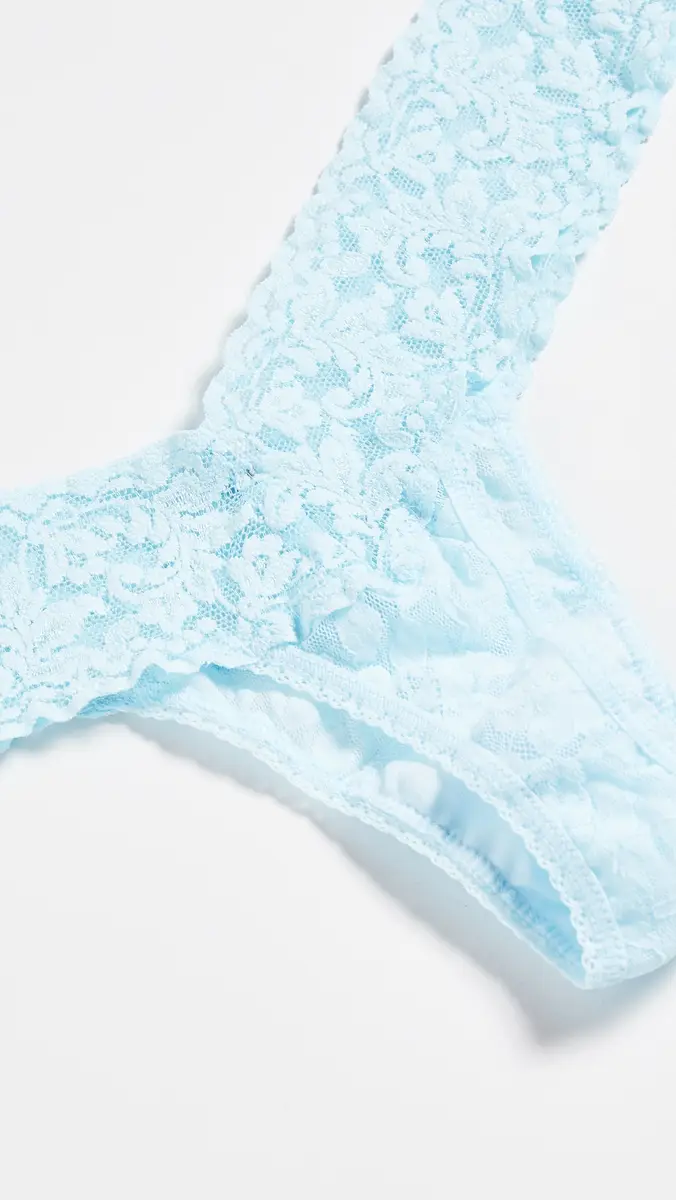 Hanky Panky Something Blue Low Rise Thongs 3 Pack Something Blue One Size | Thumbnail 4 Hanky Panky Something Blue Low Rise Thongs 3 Pack Something Blue One Size | Thumbnail 4