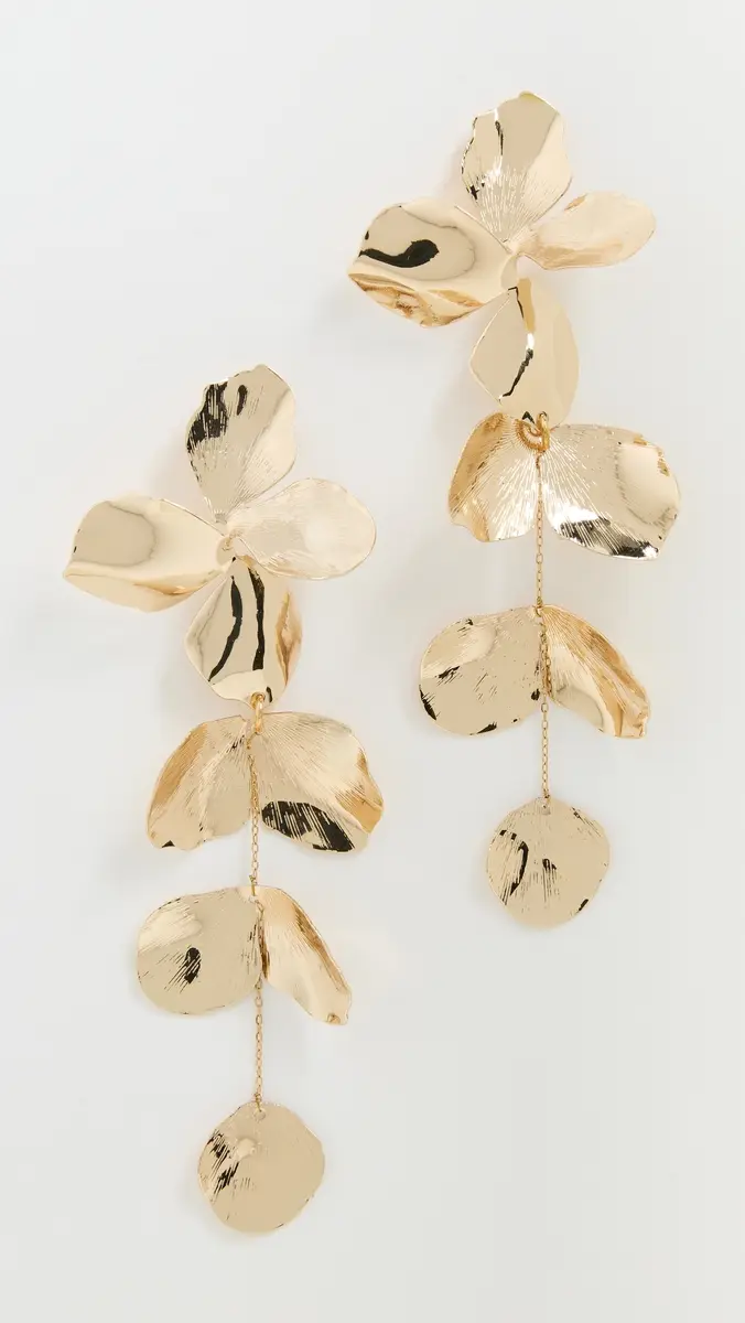 Shashi Ruellia Large Earrings | Thumbnail 2