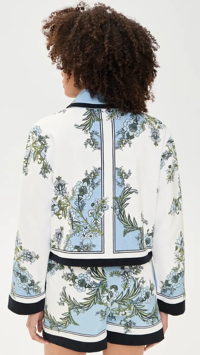 Veronica Beard Jean Novelle Cardigan Blue Jay ulti | Thumbnail 3 Veronica Beard Jean Novelle Cardigan Blue Jay ulti | Thumbnail 3