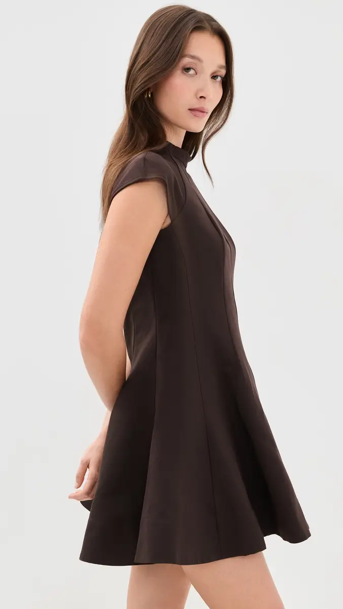 STAUD Ellie Dress Earth | Thumbnail 4