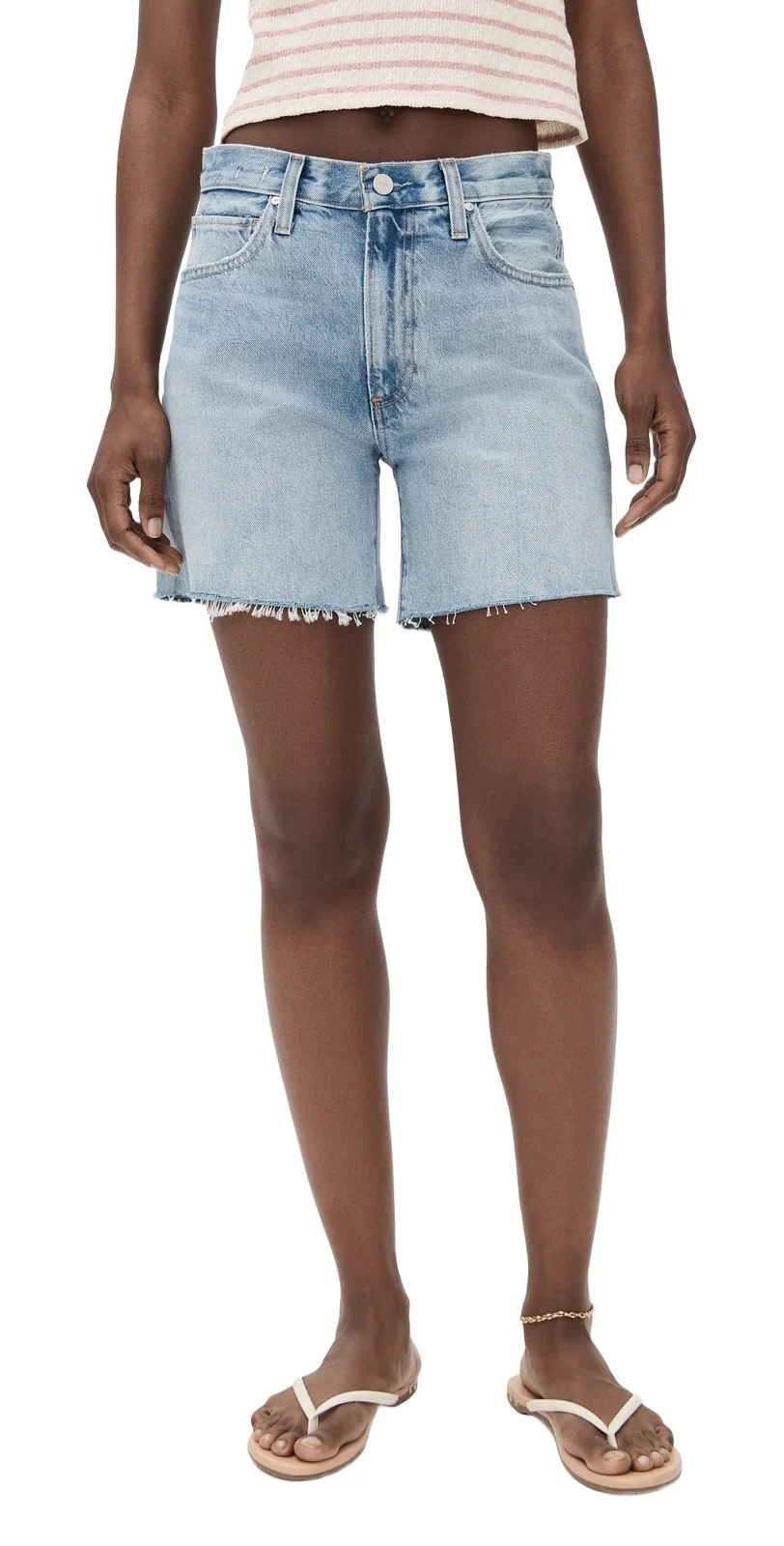 PAIGE Archie Grand Tour Long Shorts