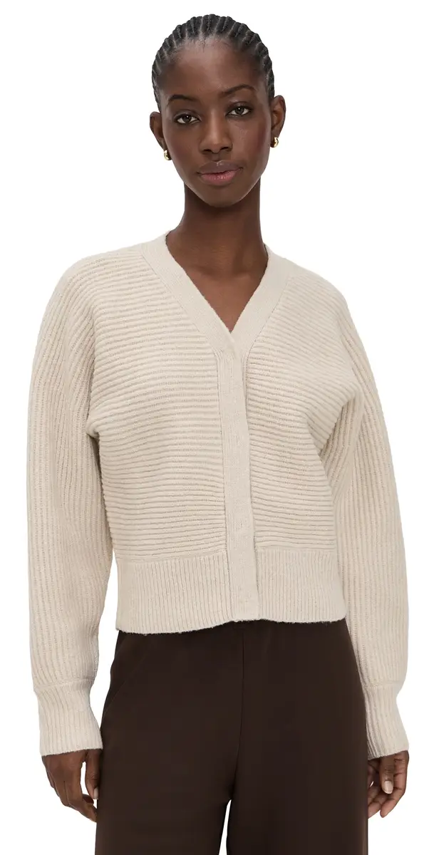 LE BOP Mira Stitched Cardigan