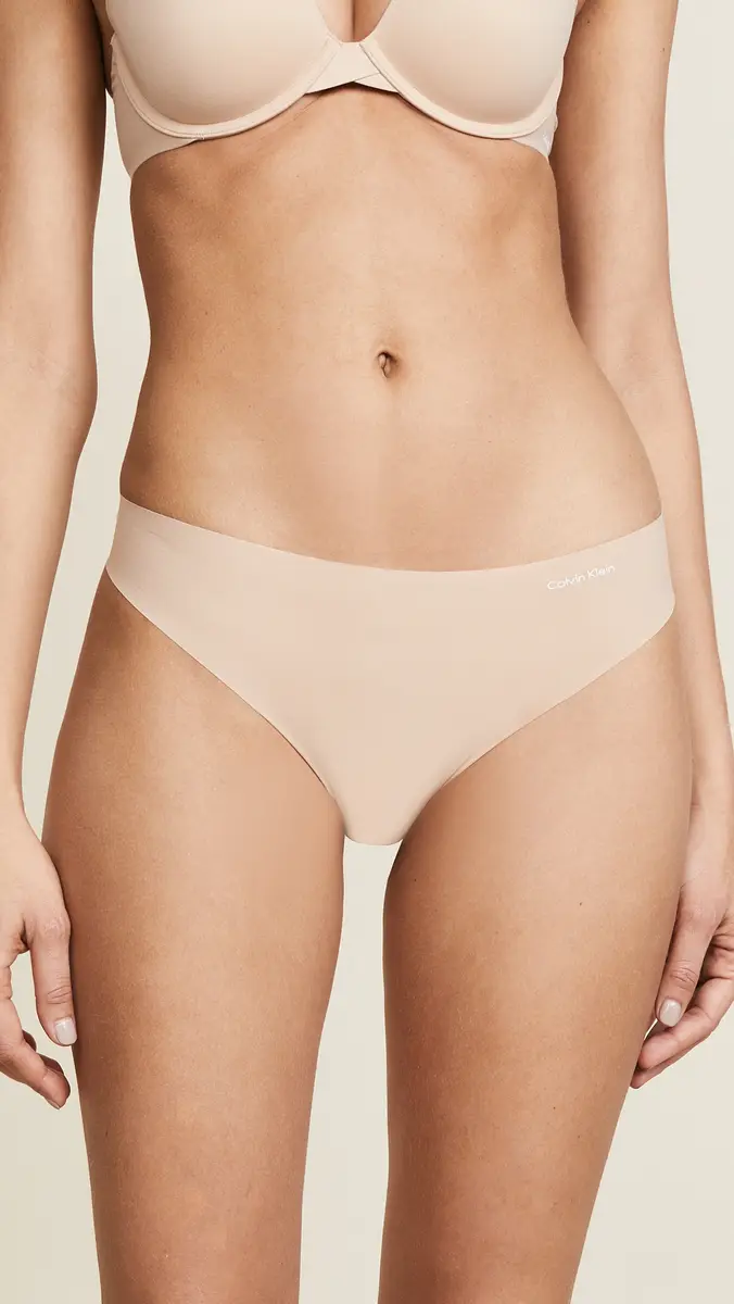 Calvin Klein Underwear Invisibles Thongs 3 Pack | Thumbnail 3