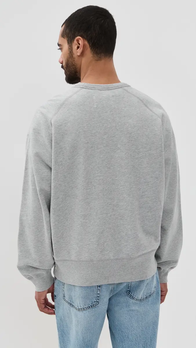 REIGNING CHAMP Mid-Weight Terry Relaxed Crew Neck | Thumbnail 3