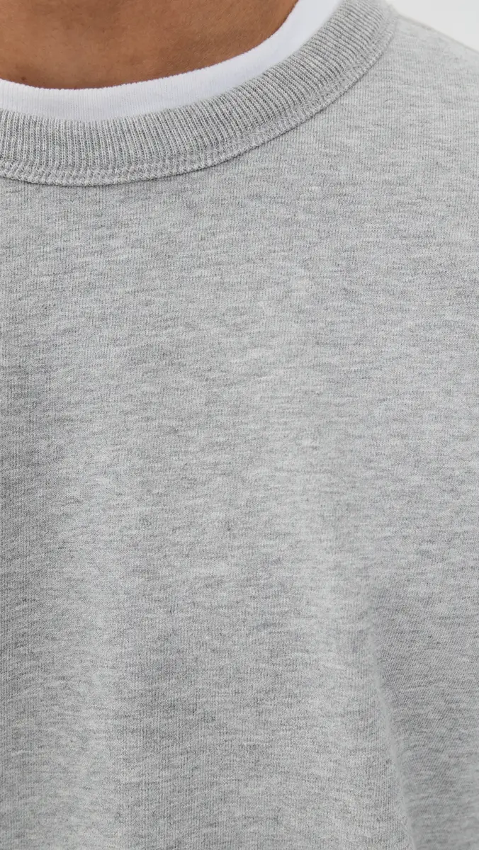REIGNING CHAMP Mid-Weight Terry Relaxed Crew Neck | Thumbnail 6
