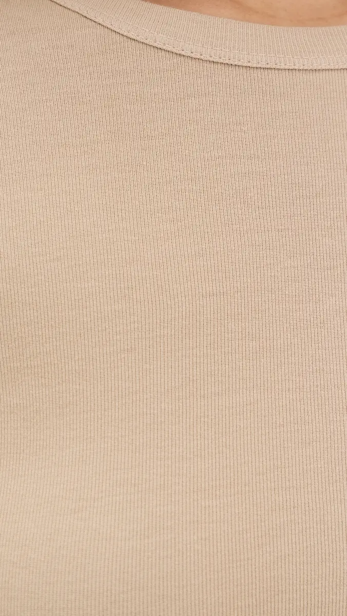 Enza Costa Supima Cotton New Classic Long Sleeve Tee tone | Thumbnail 6 Enza Costa Supima Cotton New Classic Long Sleeve Tee tone | Thumbnail 6