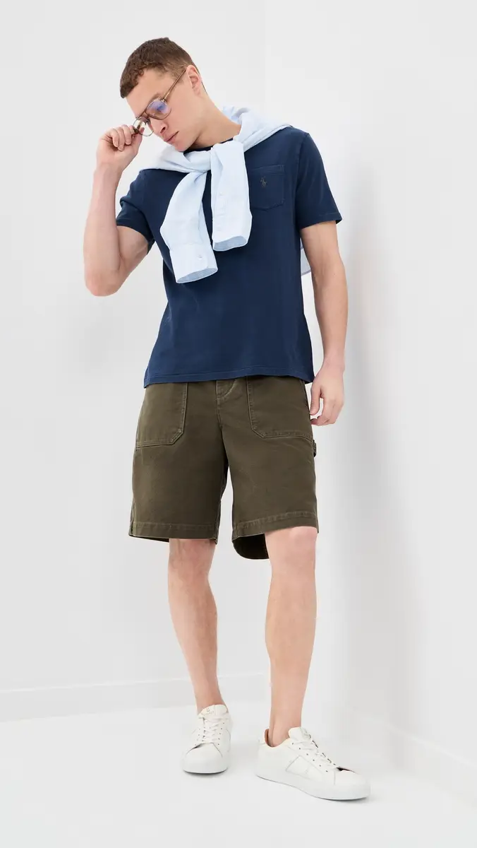Polo Ralph Lauren Cotton Linen T-Shirt | Thumbnail 5 Polo Ralph Lauren Cotton Linen T-Shirt | Thumbnail 5