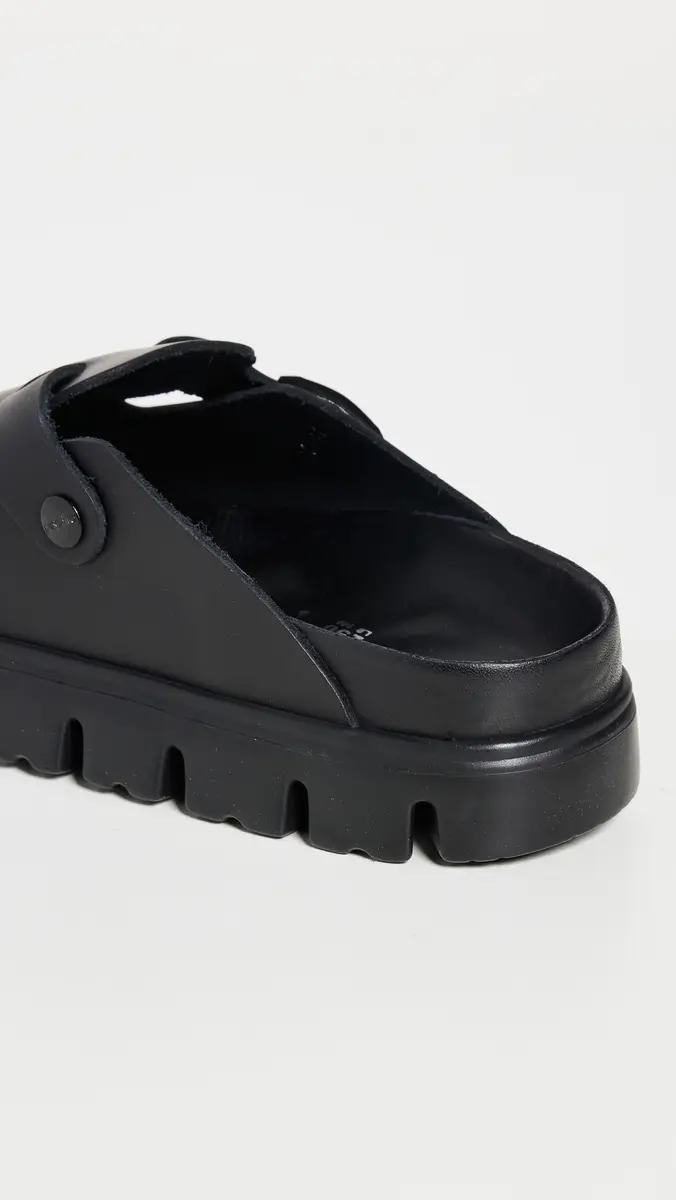 Birkenstock Boston Chunky Exquisite Clogs Black | Thumbnail 4 Birkenstock Boston Chunky Exquisite Clogs Black | Thumbnail 4