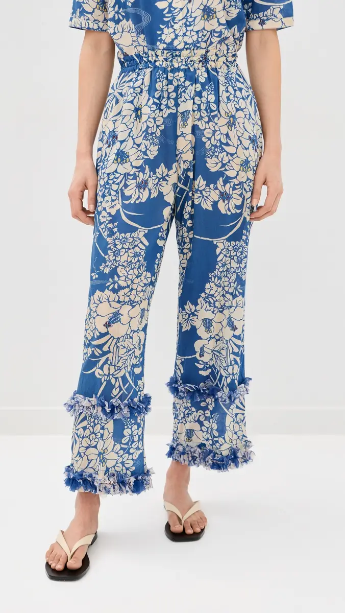 Alix of Bohemia Otto Royal Spoke Pants Medium Blue | Thumbnail 3 Alix of Bohemia Otto Royal Spoke Pants Medium Blue | Thumbnail 3