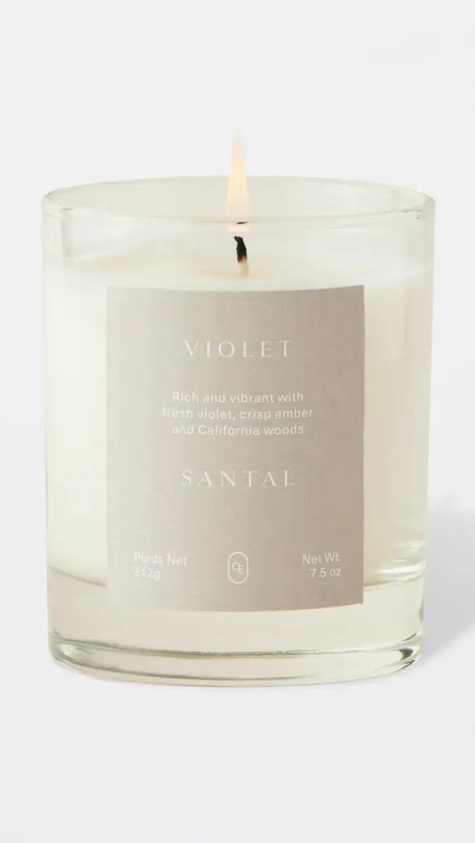 Oak Essentials Violet Santal Candle No Color | Thumbnail 2