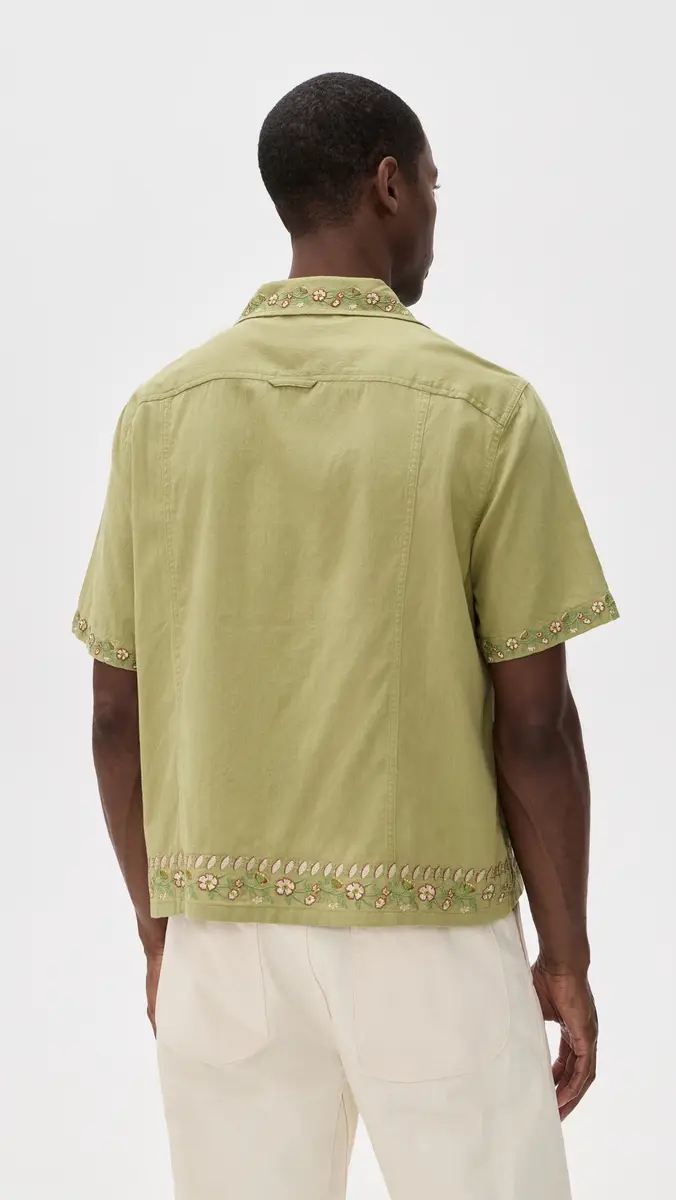 Corridor Augusta Camp Shirt Olive | Thumbnail 3 Corridor Augusta Camp Shirt Olive | Thumbnail 3