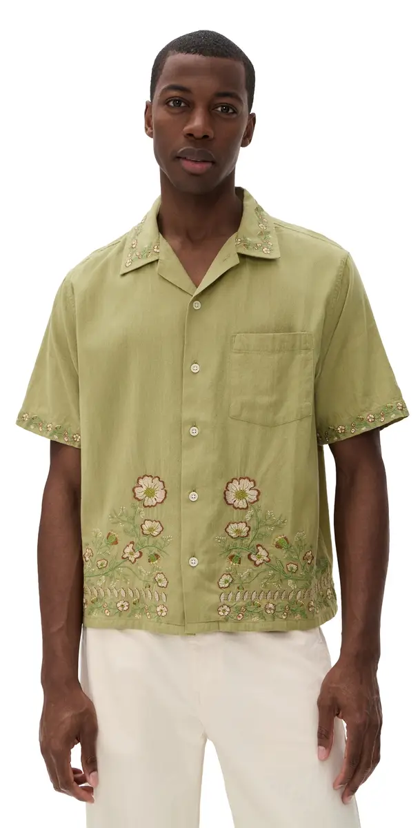 Corridor Augusta Camp Shirt Olive | Image 1 Corridor Augusta Camp Shirt Olive | Image 1