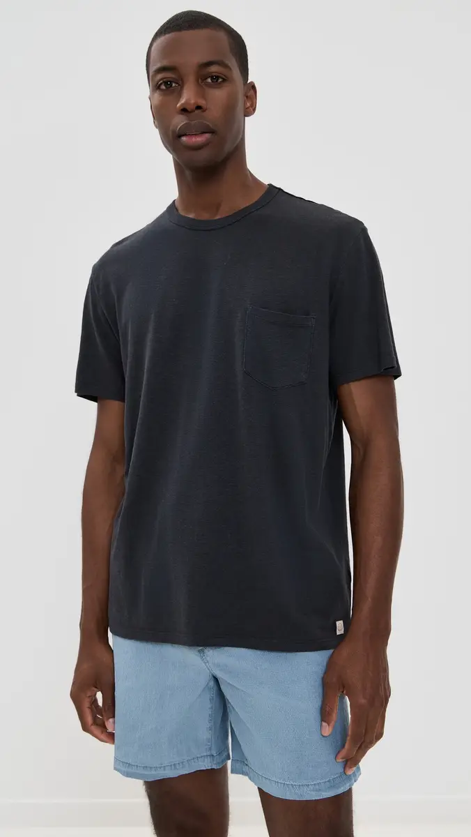Marine Layer Relaxed Hemp Cotton Tee | Thumbnail 2 Marine Layer Relaxed Hemp Cotton Tee | Thumbnail 2
