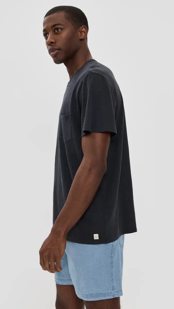 Marine Layer Relaxed Hemp Cotton Tee | Thumbnail 4 Marine Layer Relaxed Hemp Cotton Tee | Thumbnail 4