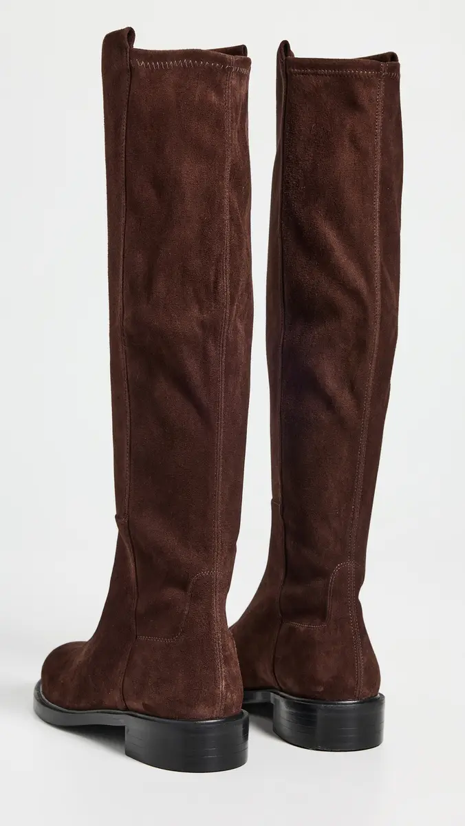 Stuart Weitzman 00 Gisele Knee-High Boots Walnut/Walnut/Black | Thumbnail 4 Stuart Weitzman 00 Gisele Knee-High Boots Walnut/Walnut/Black | Thumbnail 4