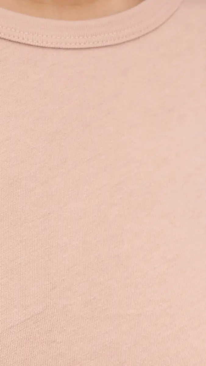 Jenni Kayne Cotton Slim Tee Blush | Thumbnail 6