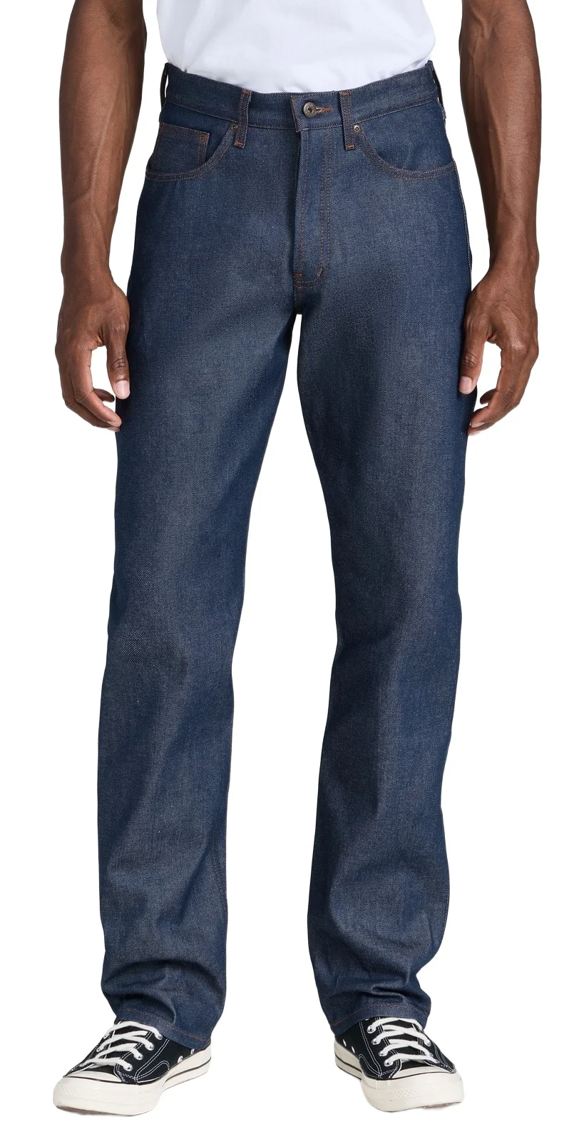 Naked & Famous Denim True Guy - Natural Indigo Selvedge Jeans Natural Indigo
