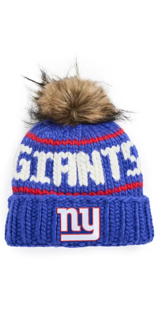 Lele Sadoughi Giants Beanie Royal Blue One Size | Image 1 Lele Sadoughi Giants Beanie Royal Blue One Size | Image 1