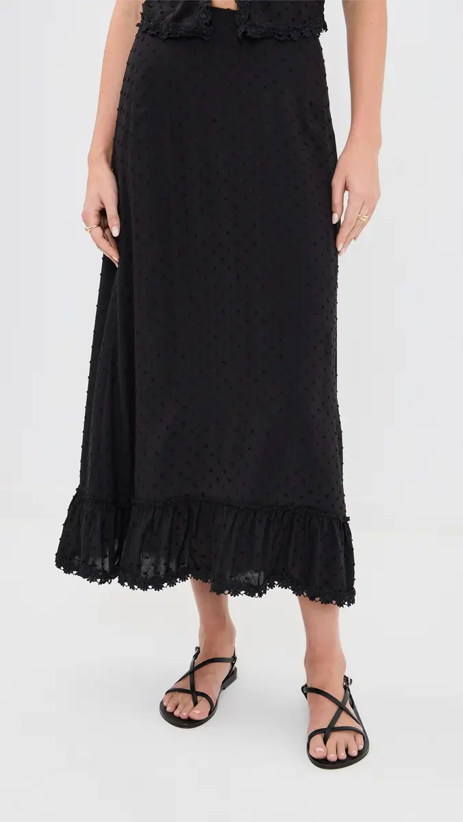 Peixoto Lola Skirt Black Lotus | Thumbnail 2 Peixoto Lola Skirt Black Lotus | Thumbnail 2