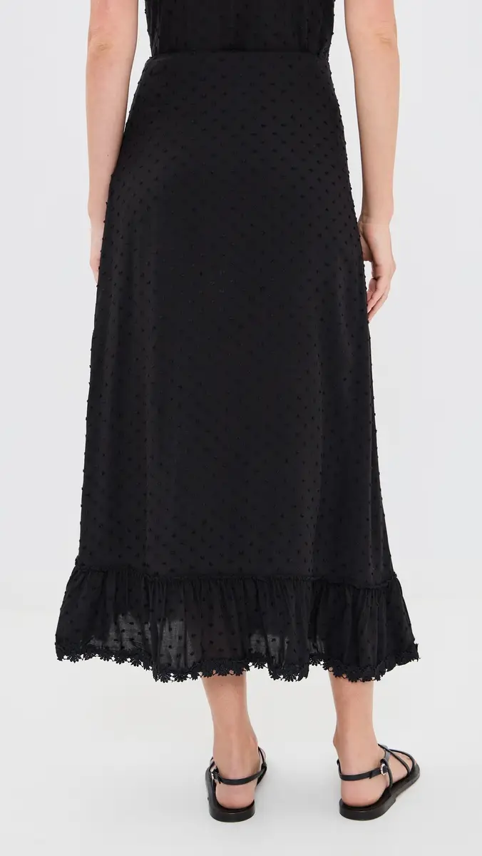Peixoto Lola Skirt Black Lotus | Thumbnail 3 Peixoto Lola Skirt Black Lotus | Thumbnail 3