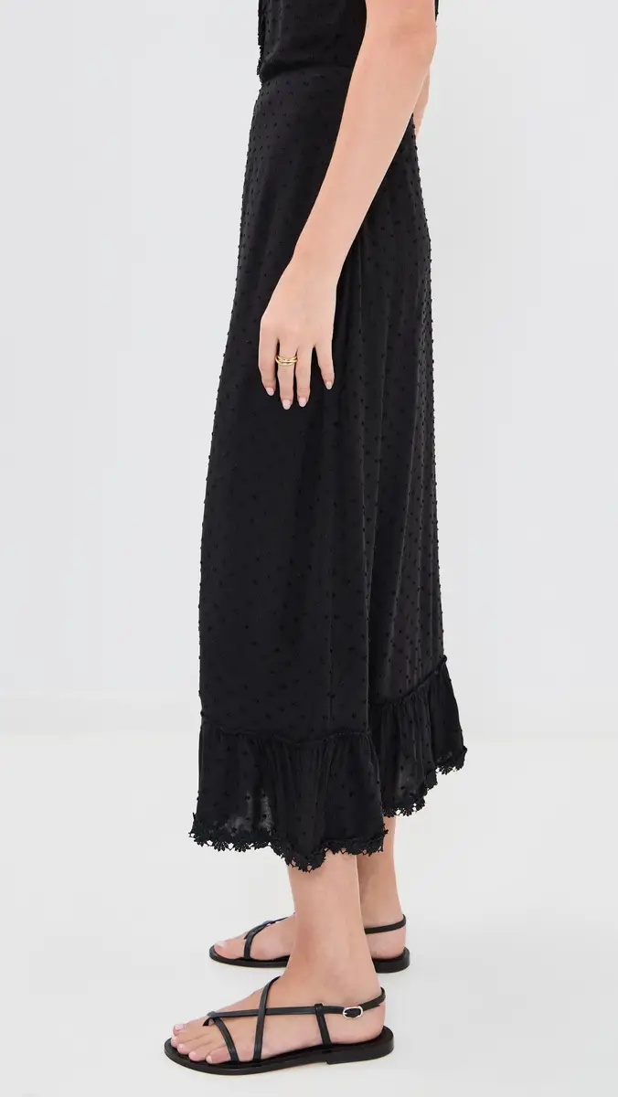 Peixoto Lola Skirt Black Lotus | Thumbnail 4 Peixoto Lola Skirt Black Lotus | Thumbnail 4