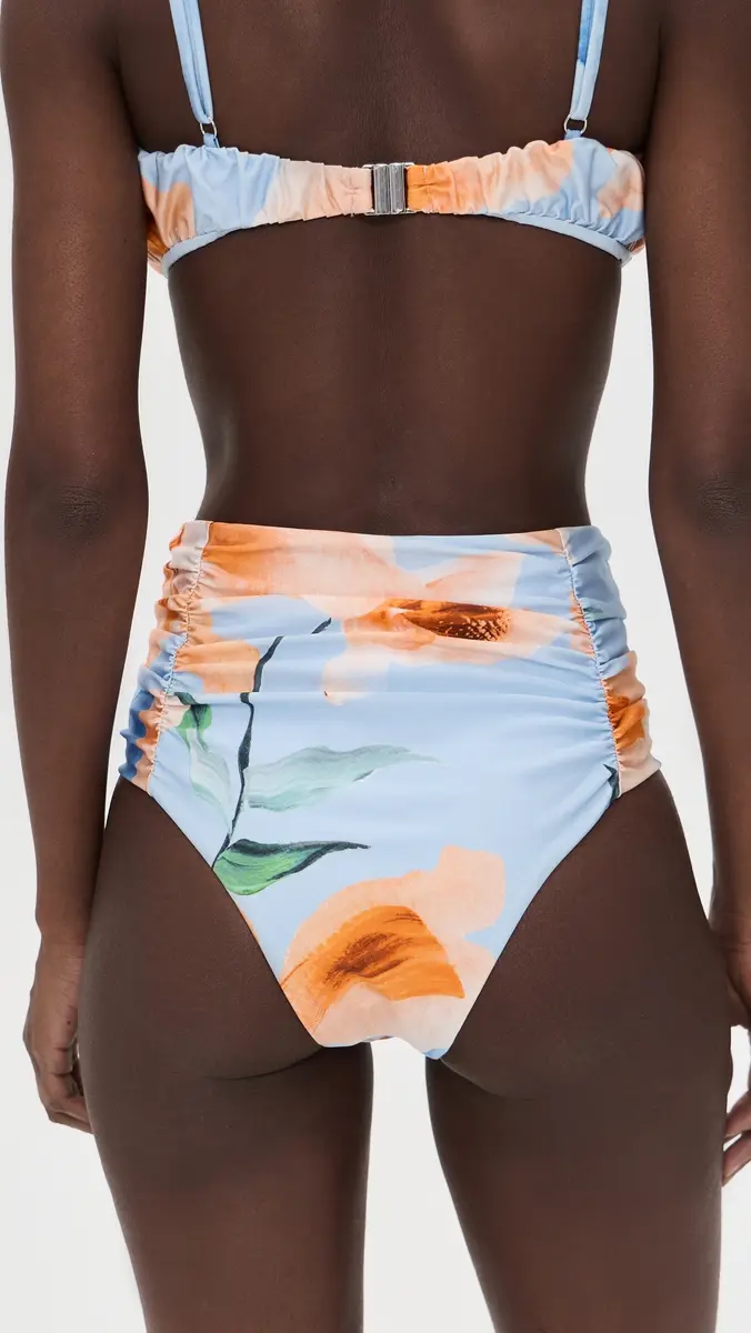 MINKPINK Sunspell Ruched Bikini Bottoms | Thumbnail 3