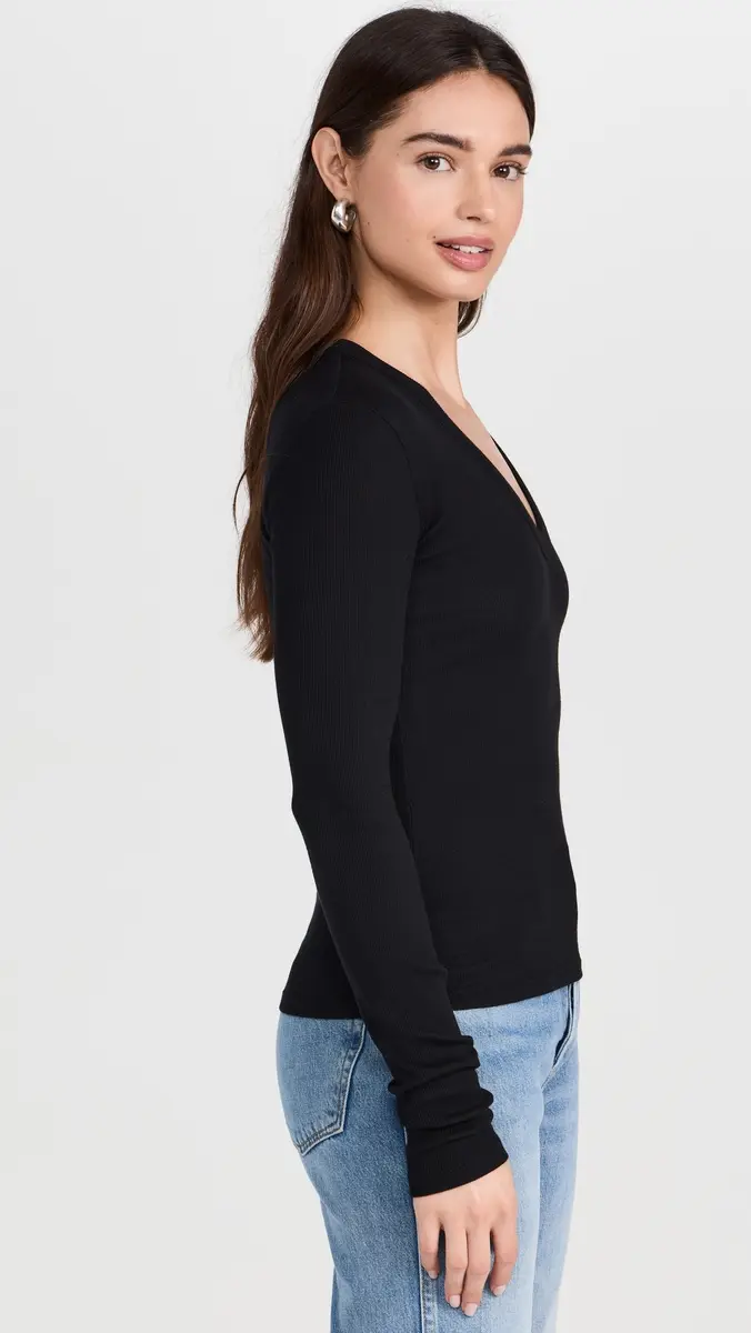 COTTON CITIZEN Verona U Neck Shirt | Thumbnail 4 COTTON CITIZEN Verona U Neck Shirt | Thumbnail 4