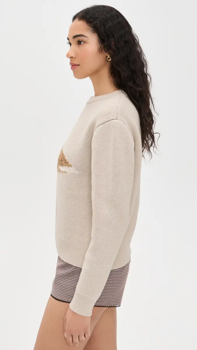 Yellow the Label Duck Cotton Knit Sweater and | Thumbnail 4