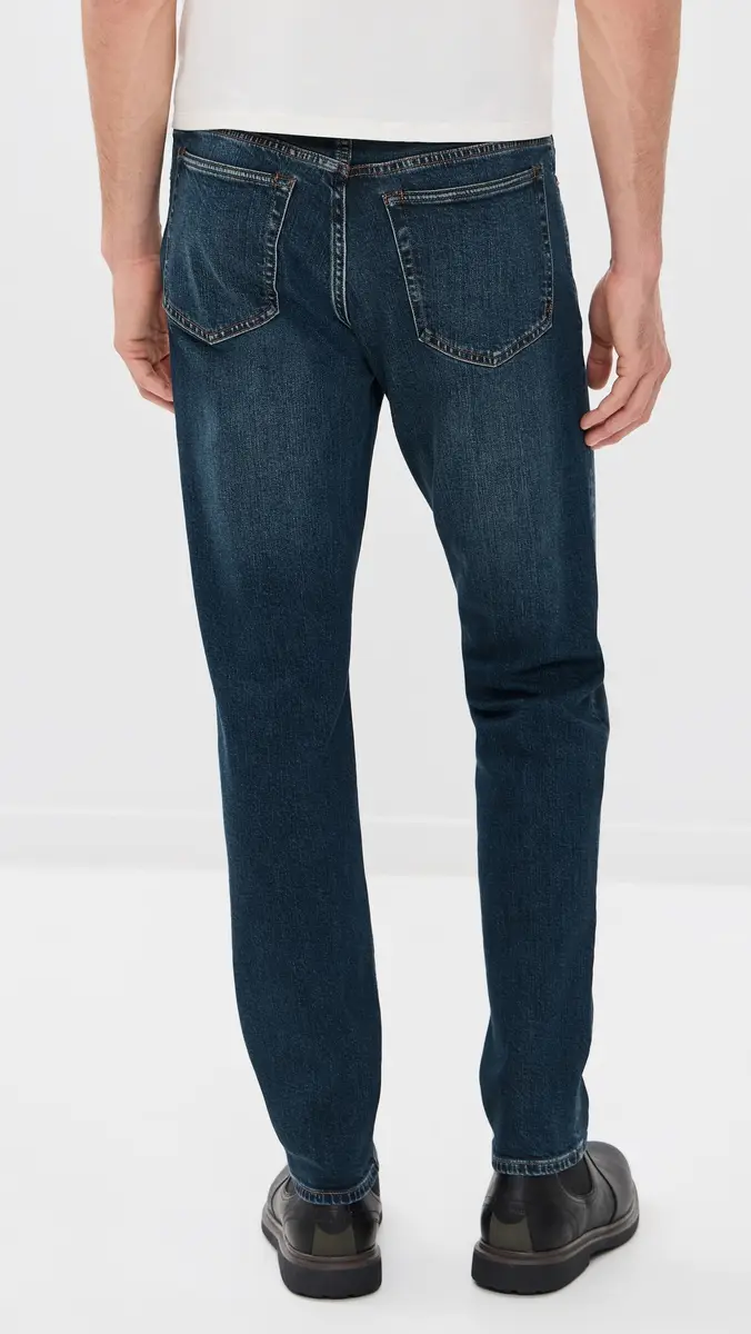 Madewell New Athletic Slim Danden Jeans | Thumbnail 3