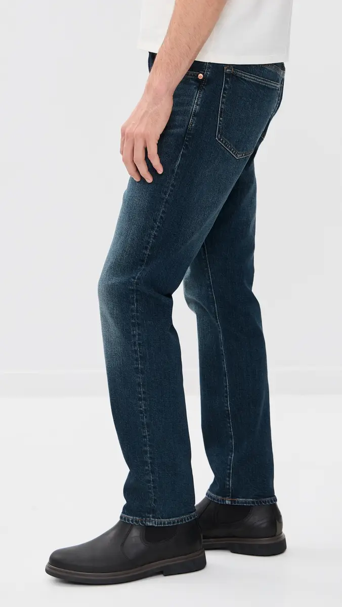 Madewell New Athletic Slim Danden Jeans | Thumbnail 4