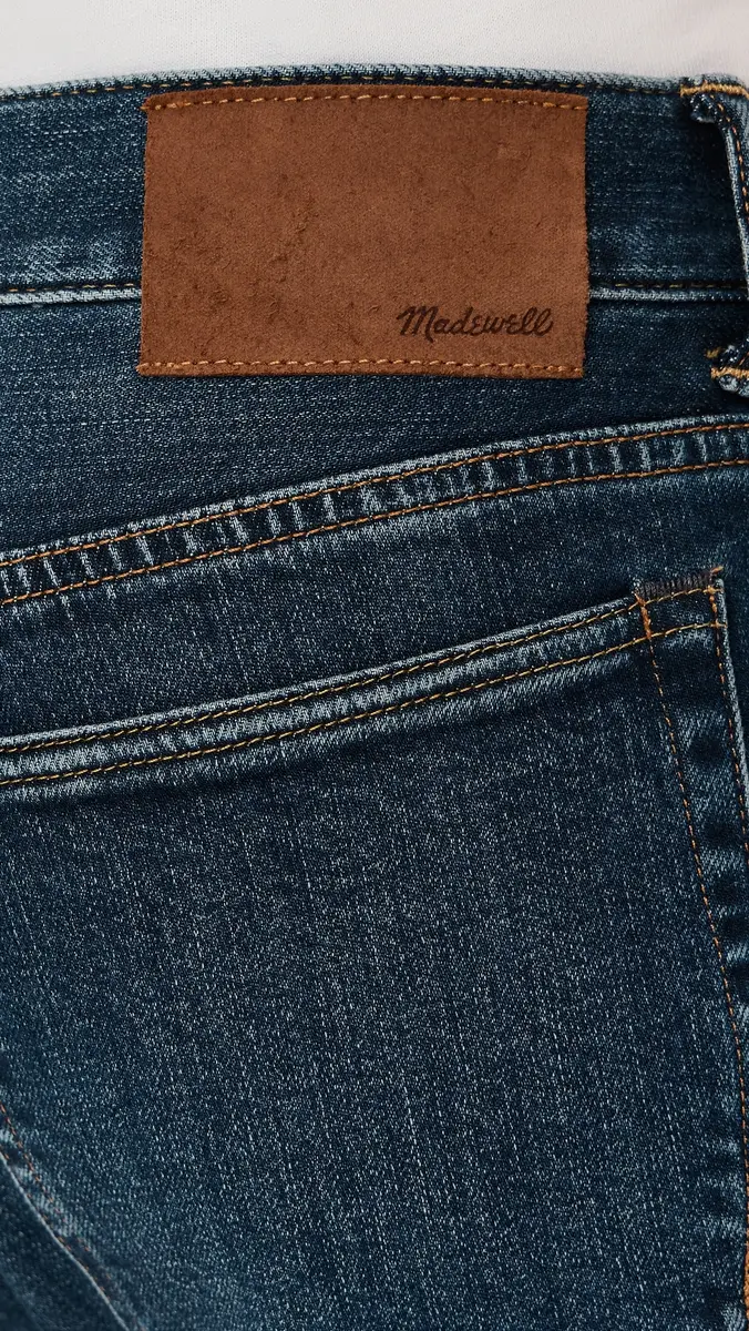 Madewell New Athletic Slim Danden Jeans | Thumbnail 6