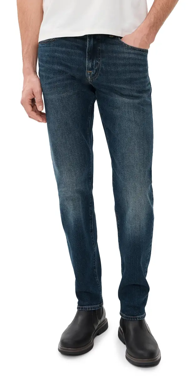 Madewell New Athletic Slim Danden Jeans Danden Wash | Image 1 Madewell New Athletic Slim Danden Jeans Danden Wash | Image 1