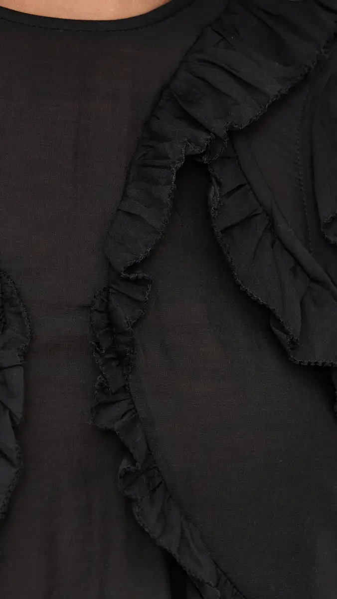 Isabel Marant Étoile Nalou Top Black | Thumbnail 6