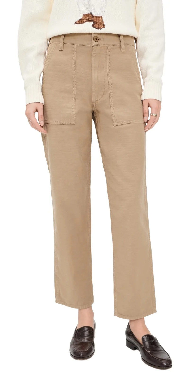 Polo Ralph Lauren 16/1 Cotton Sateen Ankle Straight Pants