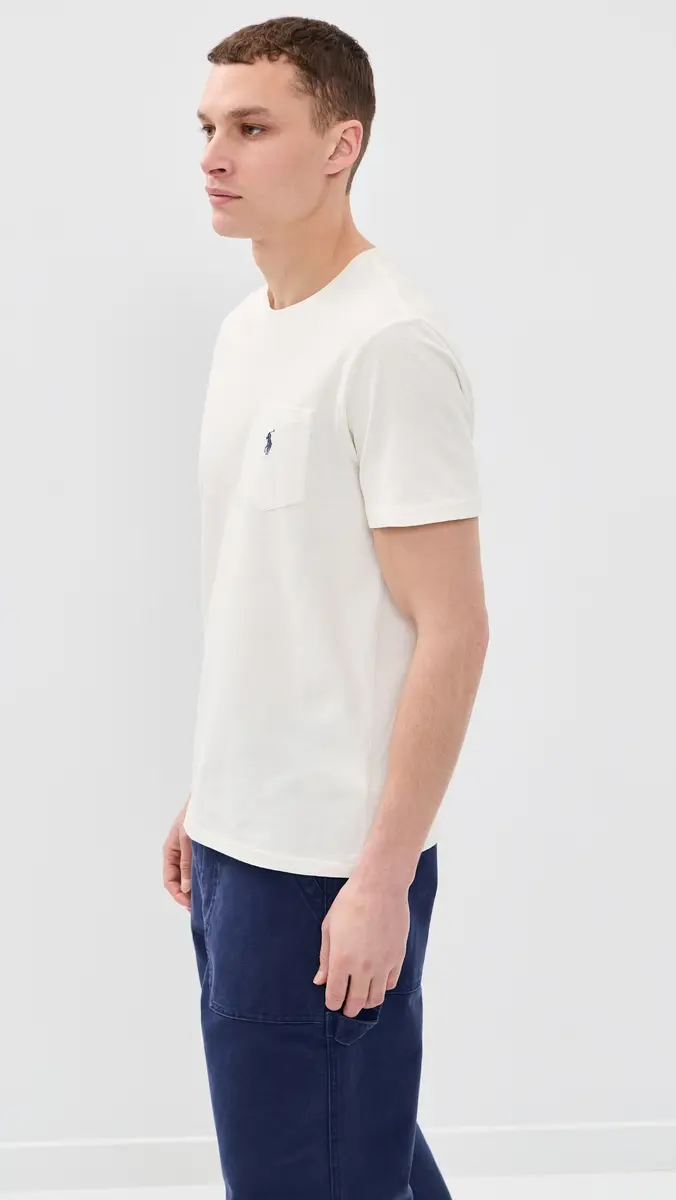 Polo Ralph Lauren Cotton Linen T-Shirt | Thumbnail 4 Polo Ralph Lauren Cotton Linen T-Shirt | Thumbnail 4