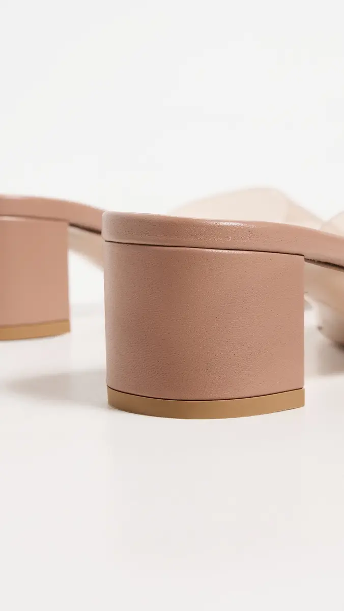 Gianvito Rossi Glass Heeled Sandals Praline | Thumbnail 4