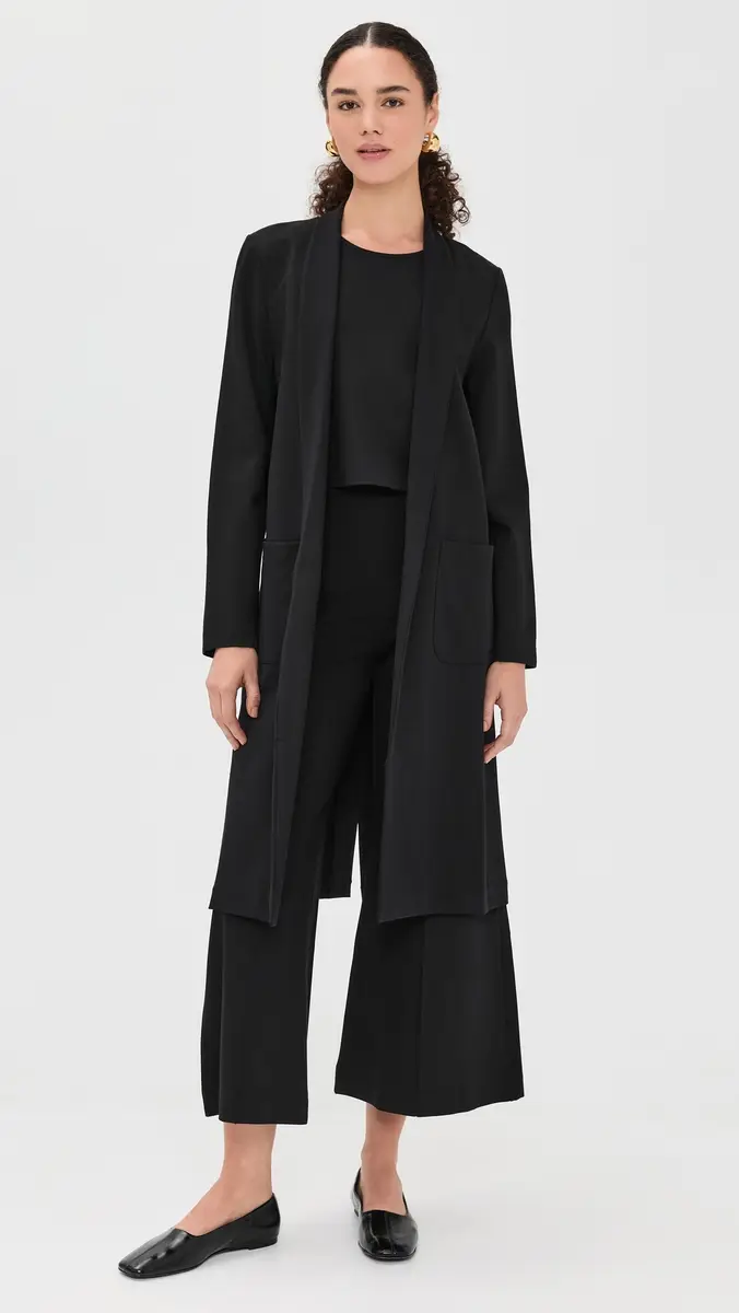 Ripley Rader Ponte Knit Smoking Jacket | Thumbnail 2