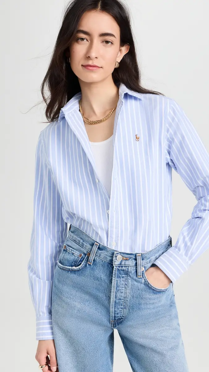 Polo Ralph Lauren Cotton Oxford Long Sleeve Button Down | Thumbnail 2 Polo Ralph Lauren Cotton Oxford Long Sleeve Button Down | Thumbnail 2