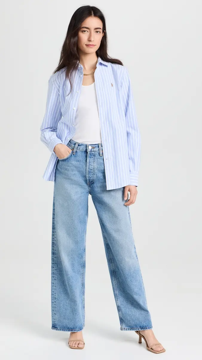 Polo Ralph Lauren Cotton Oxford Long Sleeve Button Down | Thumbnail 5 Polo Ralph Lauren Cotton Oxford Long Sleeve Button Down | Thumbnail 5