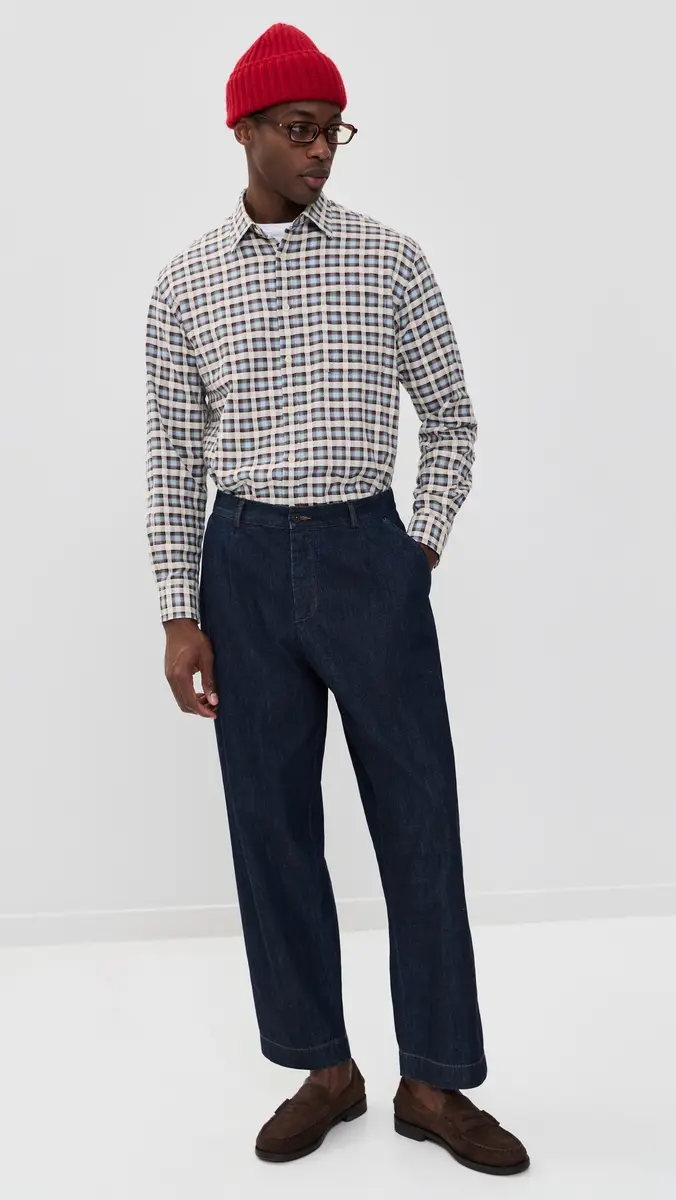 Universal Works Kaihara Denim Duke Pants Kaihara Lt Wt Denim Indigo | Thumbnail 2 Universal Works Kaihara Denim Duke Pants Kaihara Lt Wt Denim Indigo | Thumbnail 2