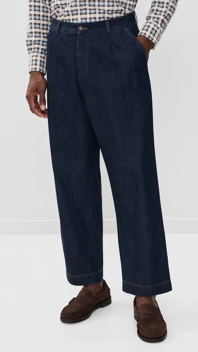 Universal Works Kaihara Denim Duke Pants Kaihara Lt Wt Denim Indigo | Thumbnail 3 Universal Works Kaihara Denim Duke Pants Kaihara Lt Wt Denim Indigo | Thumbnail 3
