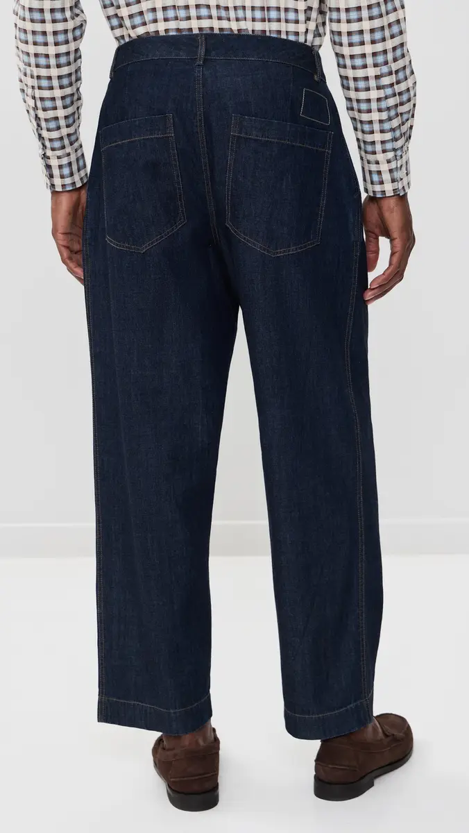 Universal Works Kaihara Denim Duke Pants Kaihara Lt Wt Denim Indigo | Thumbnail 4 Universal Works Kaihara Denim Duke Pants Kaihara Lt Wt Denim Indigo | Thumbnail 4