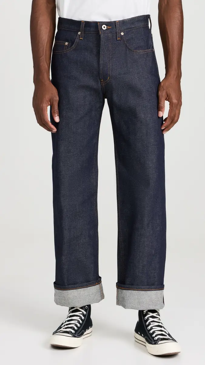 Naked & Famous Denim Strong Guy Dirty Fade Selvedge Jeans | Thumbnail 2