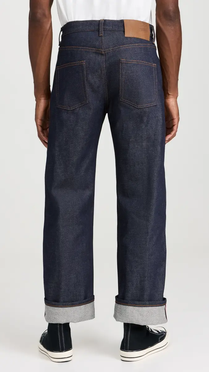 Naked & Famous Denim Strong Guy Dirty Fade Selvedge Jeans | Thumbnail 3