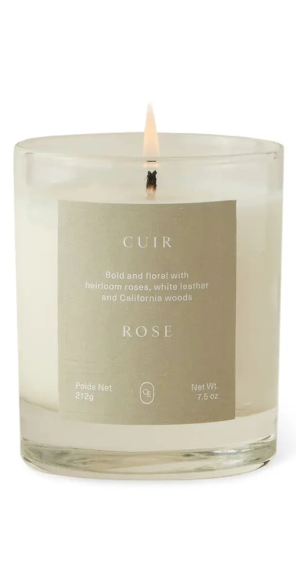Oak Essentials Cuir Rose Candle No Color 7.5 oz/212 mL | Image 1 Oak Essentials Cuir Rose Candle No Color 7.5 oz/212 mL | Image 1