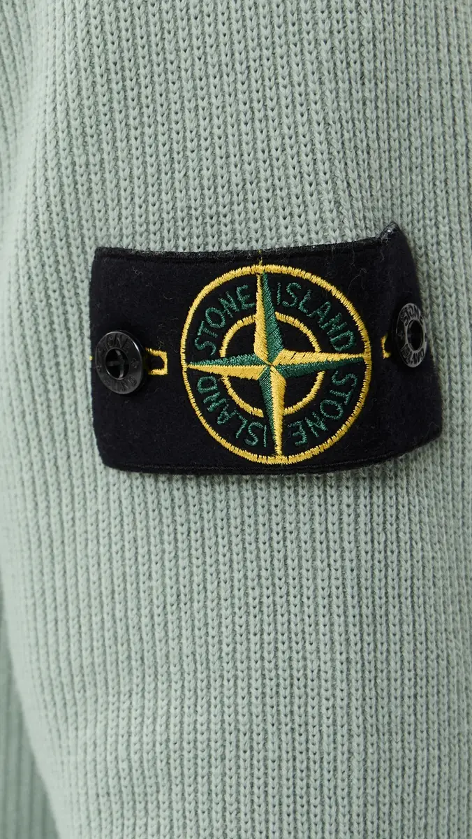 Stone Island Ribbed Cotton Crew Sweater | Thumbnail 6 Stone Island Ribbed Cotton Crew Sweater | Thumbnail 6