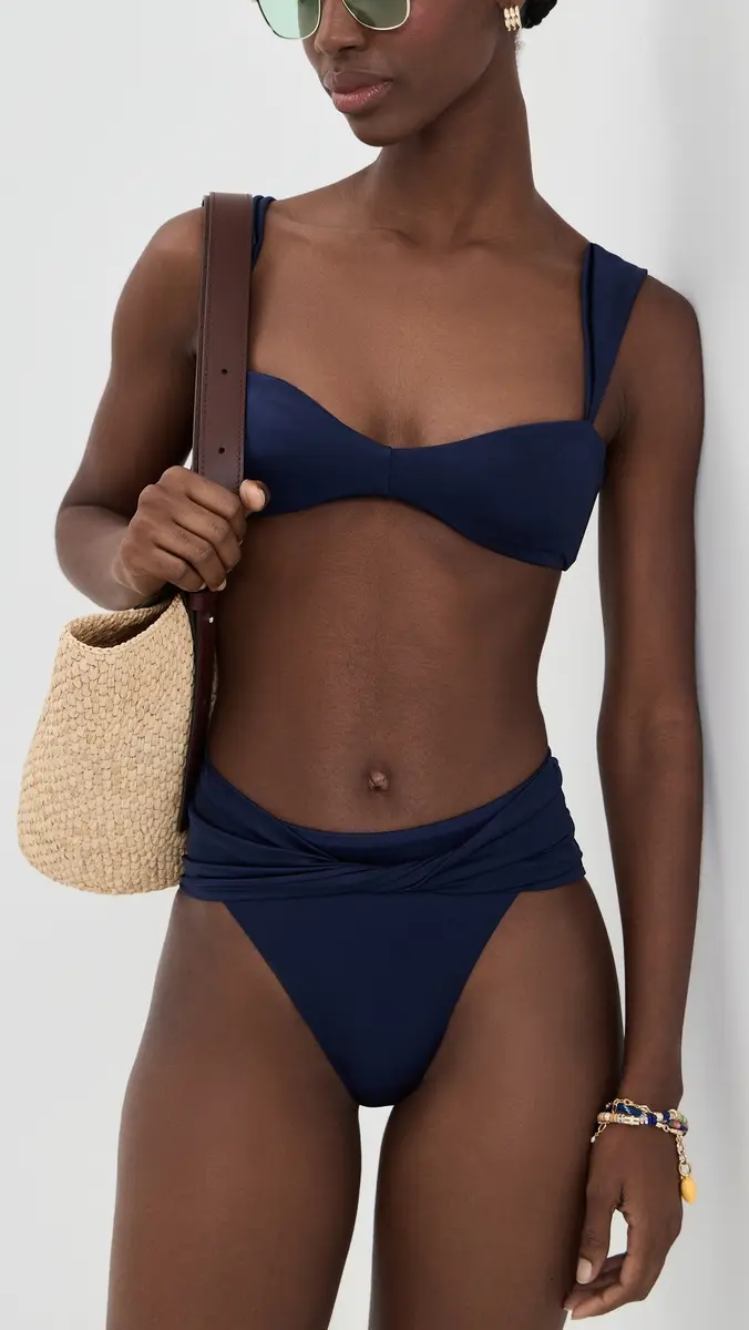 Agua Bendita Fiore Solids Malory Bikini Top Multicolor | Thumbnail 5