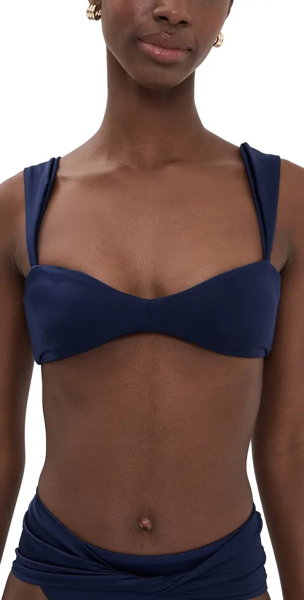 Agua Bendita Fiore olids Malory Bikini Top Multicolor | Image 1 Agua Bendita Fiore olids Malory Bikini Top Multicolor | Image 1